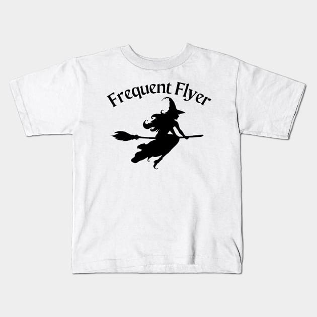 Frequent Flyer Kids T-Shirt by FairyMay